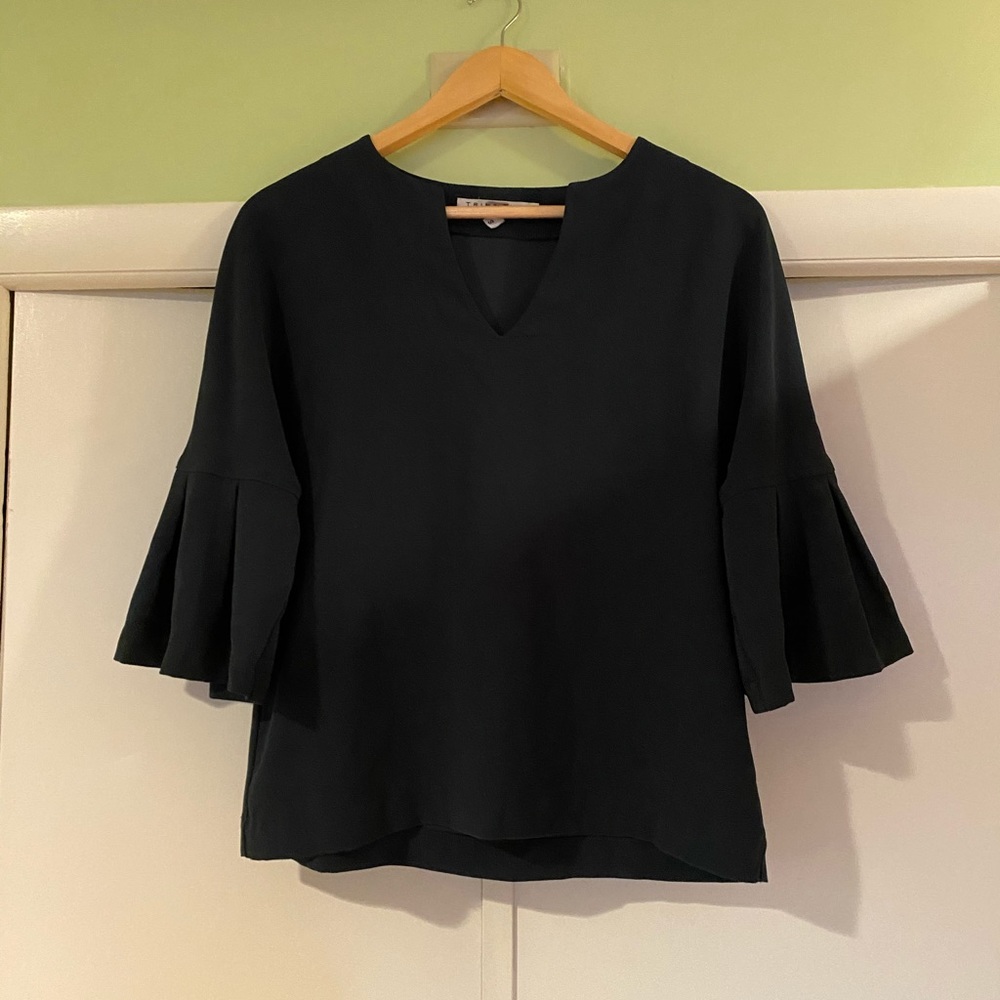 Trina Turk Hunter Green Top - Picture 4 of 4